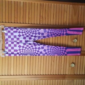 Legging Army Sublimation Series Checkered Cheshire Purple Legging One Size 3-9